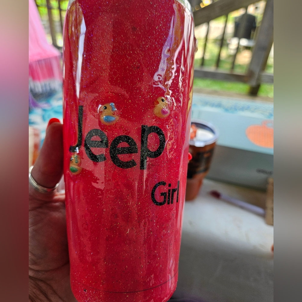 Handmade epoxy tumblers